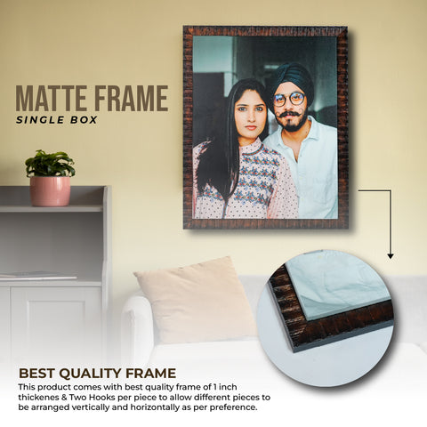 Single Box Matte Frame