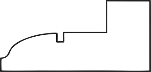 Mat Dobule Box Plain Moulding Frame 1